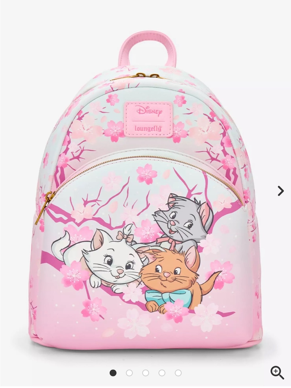 Loungefly Disney The Aristocats Kittens Cherry Blossom Mini Backpack